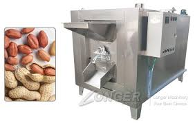 Groundnuts Frying and Peeling Machine